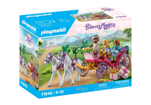 Playmobil princess koetsrit met prins en prinses