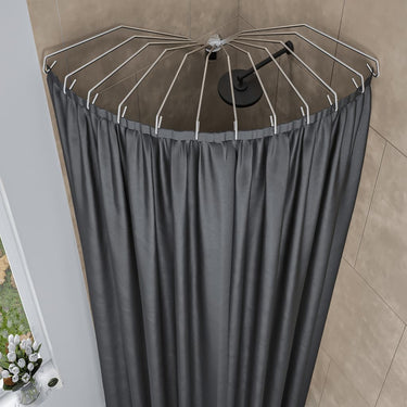 Sealskin douchegordijnstang umbrella