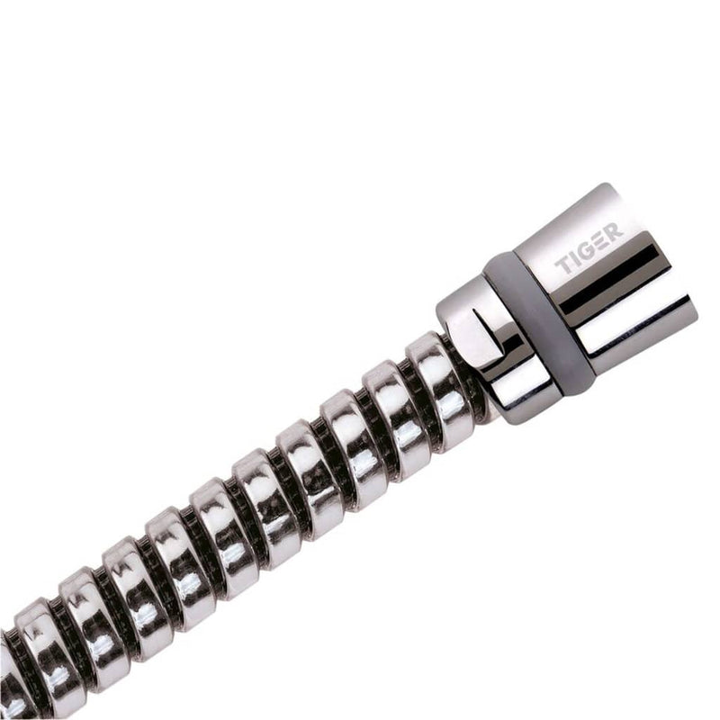 Load image into Gallery viewer, Tiger doucheslang fluxhose 200 cm chroomkleurig
