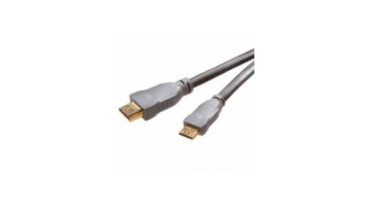 Vivanco hdmi-a naar hdmi-c verguld 1.5 m zilver