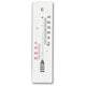 Tfa dostmann tfa thermometer metaal wit 22cm