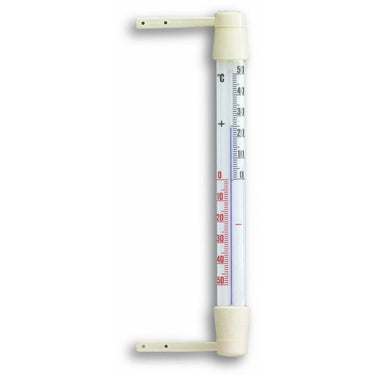Tfa dostmann raamthermometer kunststof 20cm wit