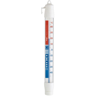 Dr.friedrichs tfa dostmann koelkast diepvriesthermometer analoog kunststof 21cm wit