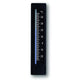 Tfa dostmann binnen buitenthermometer analoog kunststof 14,5cm zwart