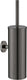 Plieger vigo toiletborstelhouder – wandbevestiging – 38 cm – 10 jaar garantie – geborsteld gunmetal
