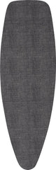 Brabantia strijkplankhoes d - 135 x 45 cm - toplaag - denim black