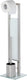 Wenko toiletbutler rivalta rvs mat - toiletborstel met houder, toiletrolhouder en reserverolhouder vrijstaand