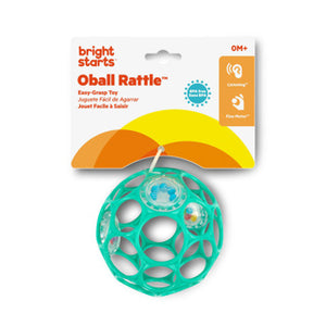 Oball rattle easy grip groen | 3 stuks
