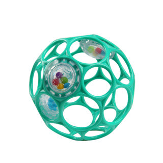 Load image into Gallery viewer, Oball rattle easy grip groen | 3 stuks
