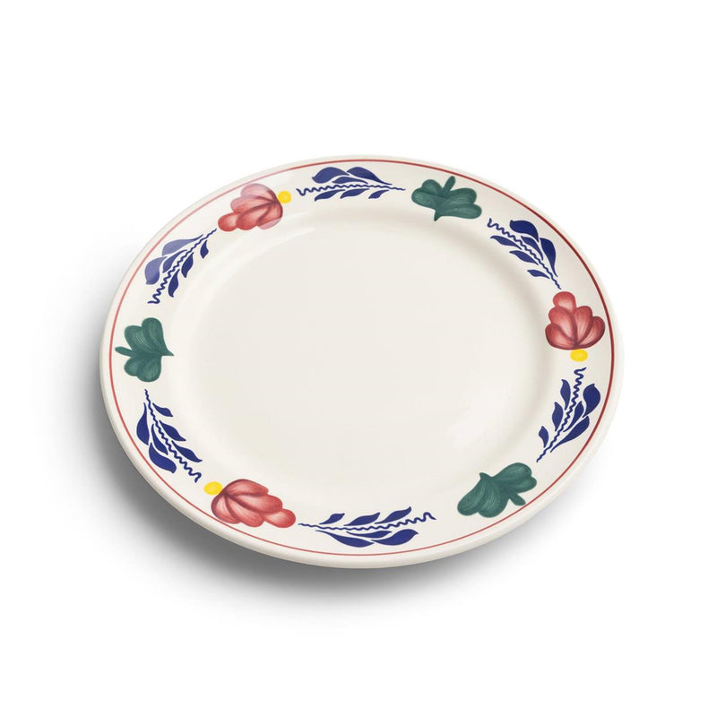 Load image into Gallery viewer, Boerenbont ontbijt bord diameter 21cm doos a 6 stuks aardewerk
