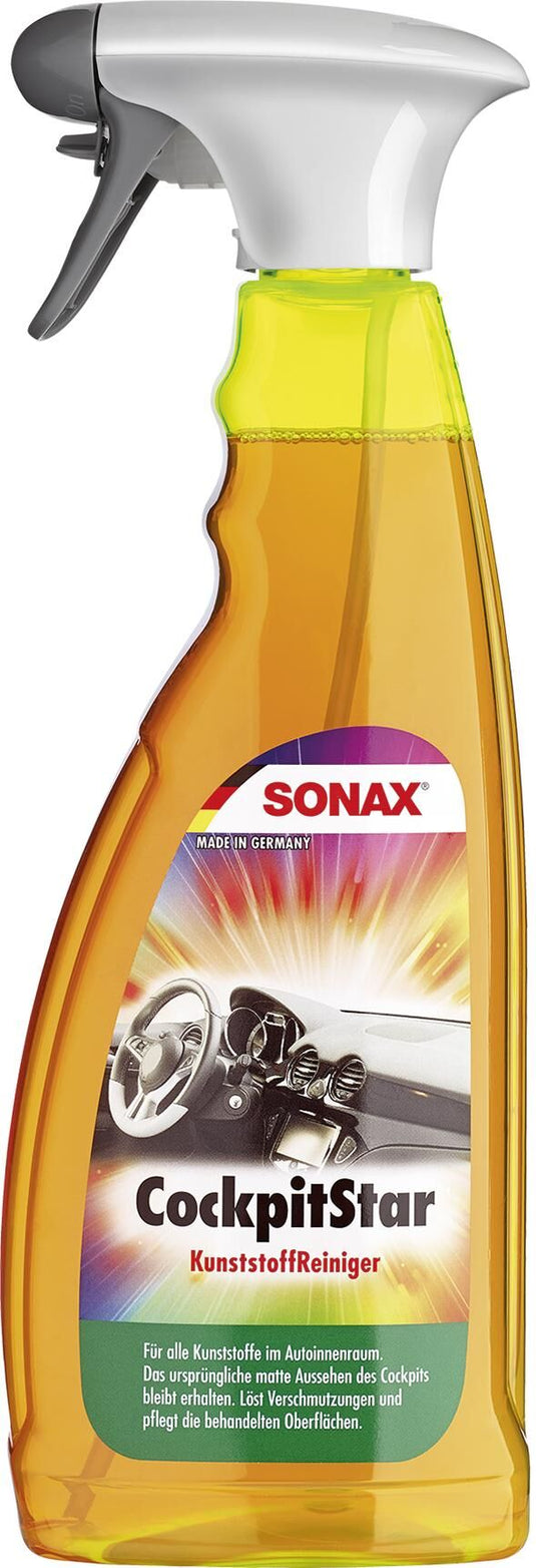 Sonax kunststofonderhoudsmiddel cockpitstar cockpitstar 750 ml