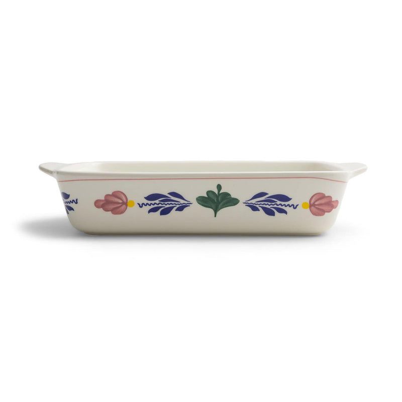 Load image into Gallery viewer, Boerenbont ovenschaal 30x20x6,5cm 3,2 liter keramiek

