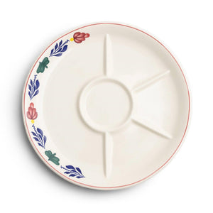 Boerenbont fondueborden ø27cm doos a 6 stuks