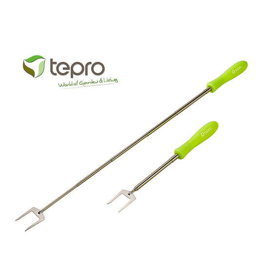 Tepro 8237 2 barbecue telescoop spiezen 33-82cm groen