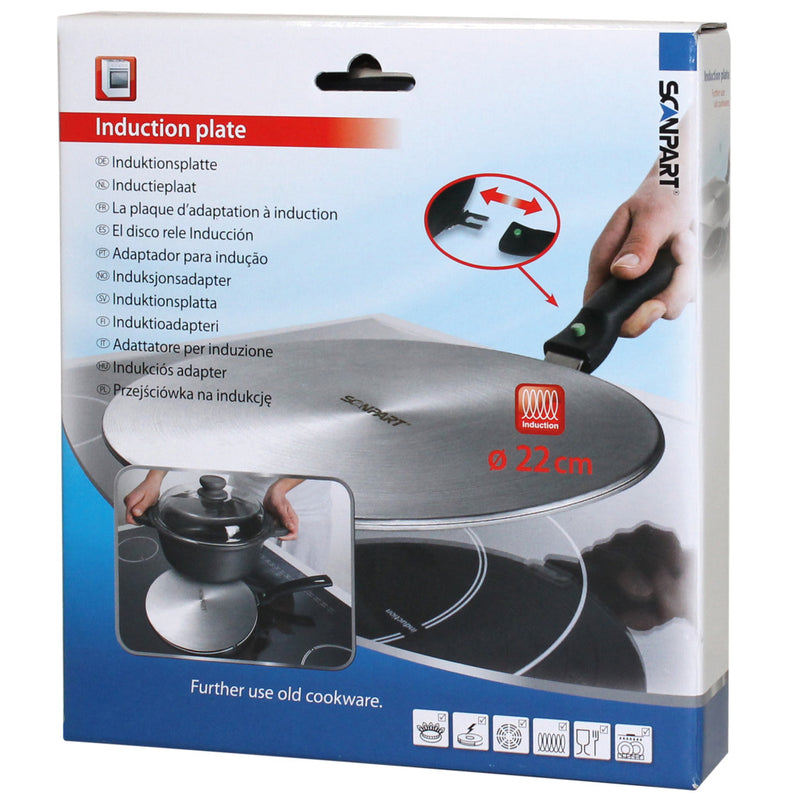Load image into Gallery viewer, Scanpart inductie pannen adapterplaat 22cm
