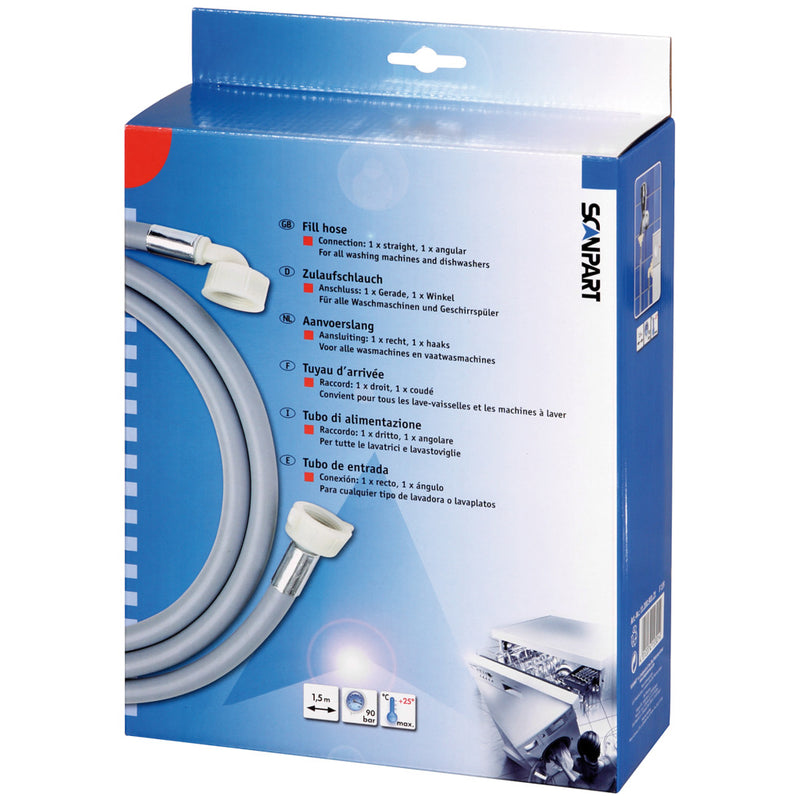 Load image into Gallery viewer, Scanpart 1120090121 f139 aanvoerslang 1.5m 1xhaaks
