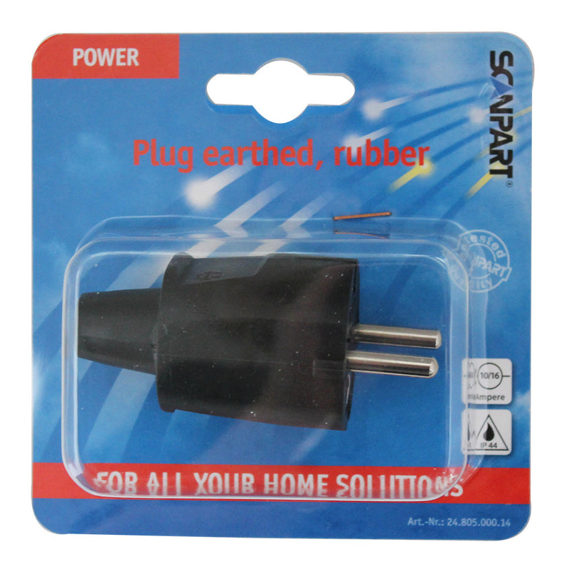 Load image into Gallery viewer, Scanpart 2480500014 e518 stekker en ra rubber 10 16a
