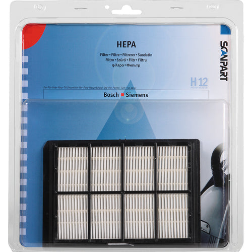 Scanpart f297 actief stofzuiger hepafilter alternatief bosch siemens