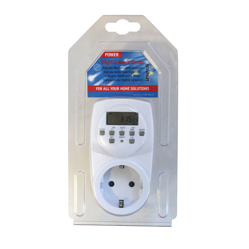 Load image into Gallery viewer, Scanpart schakelklok digi. week compact
