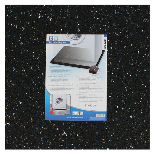 Scanpart anti vibratiemat 60x60x0,8 zw