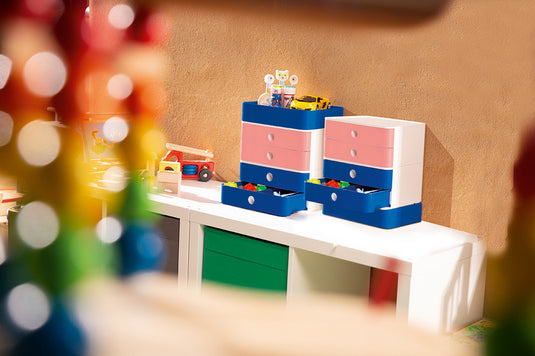 Han ha-1100-86 smart-box plus allison 2 lades en box flamingo roze