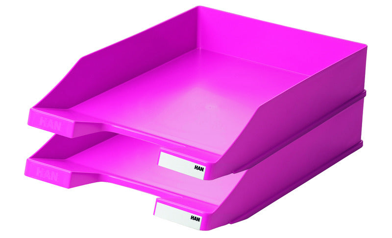 Load image into Gallery viewer, Han ha-1027-x-56 brievenbak a4 standaard plastic trend colour roze
