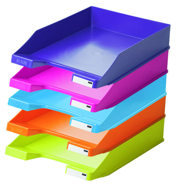 Load image into Gallery viewer, Han ha-1027-x-56 brievenbak a4 standaard plastic trend colour roze
