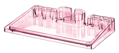 Han ha-17470-76 buro-organizer i-step transparant fel rose