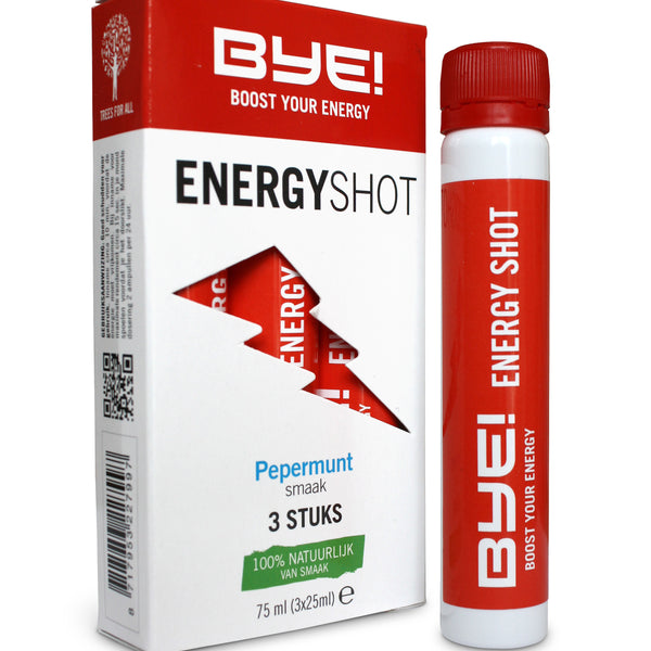 BYE! Energyshot peppermint flavor (3 ampoules)