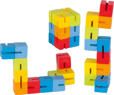 Goki kubus puzzel. 14,5 cm. 4+