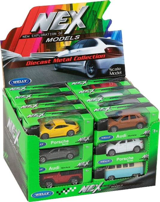 Voertuigassortiment, gegoten, schaal 1:6
