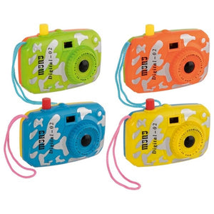Minicamera-viewer. 10x3x6,5 cm. 4 kleure