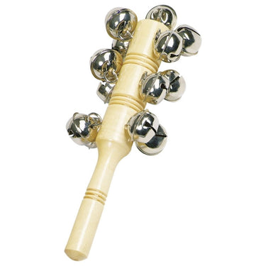 Goki houten instrument bell stick met 13 bellen