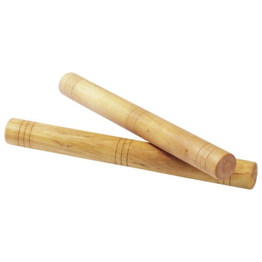 Goki percussie stokken. 19x2 cm. 3+