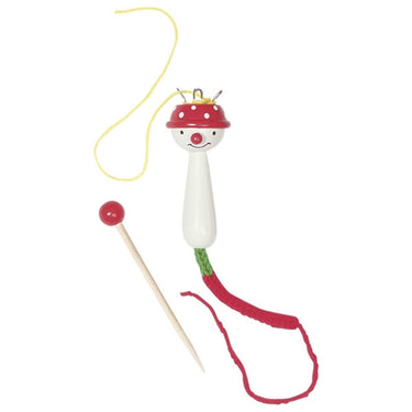 Goki punnikset paddestoel. 10,5 cm. 3 delig.