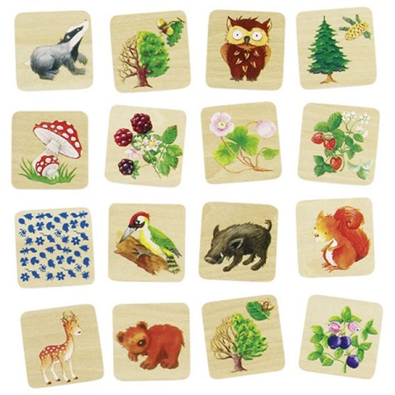 Load image into Gallery viewer, Goki memospel, bosleven. 32 delig. 3+
