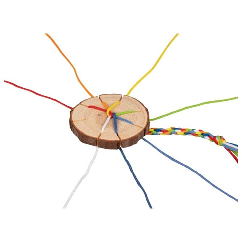 Load image into Gallery viewer, Goki houten vlecht disc armbanden maken knutselset
