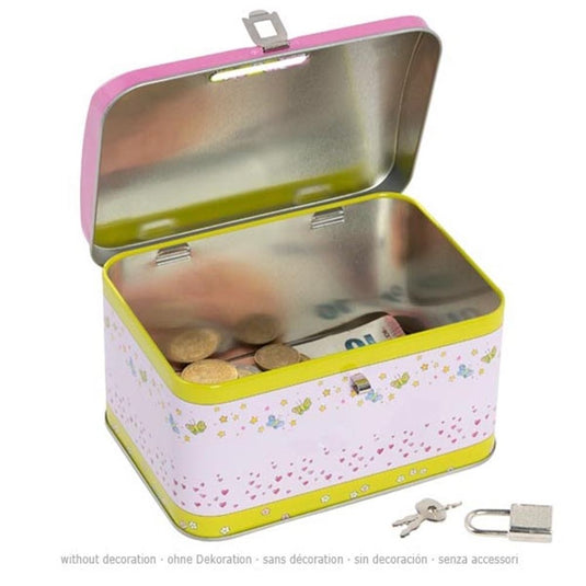Spaarpot piraat en prinses. 14,2x10x8,8