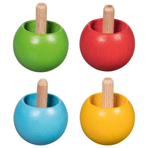 Omslagtollen, tippy top. 3 cm. 4 kleuren