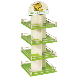 Draaibare holztiger display. (leeg)