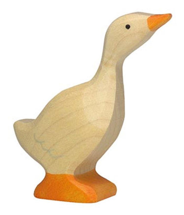 Holztiger gans, klein. 5 cm.