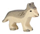 Holztiger wolf, klein. 6,5 cm.