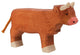 Holztiger schotse hooglander, staand. 1