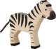 Holztiger zebra. 14,4 cm.