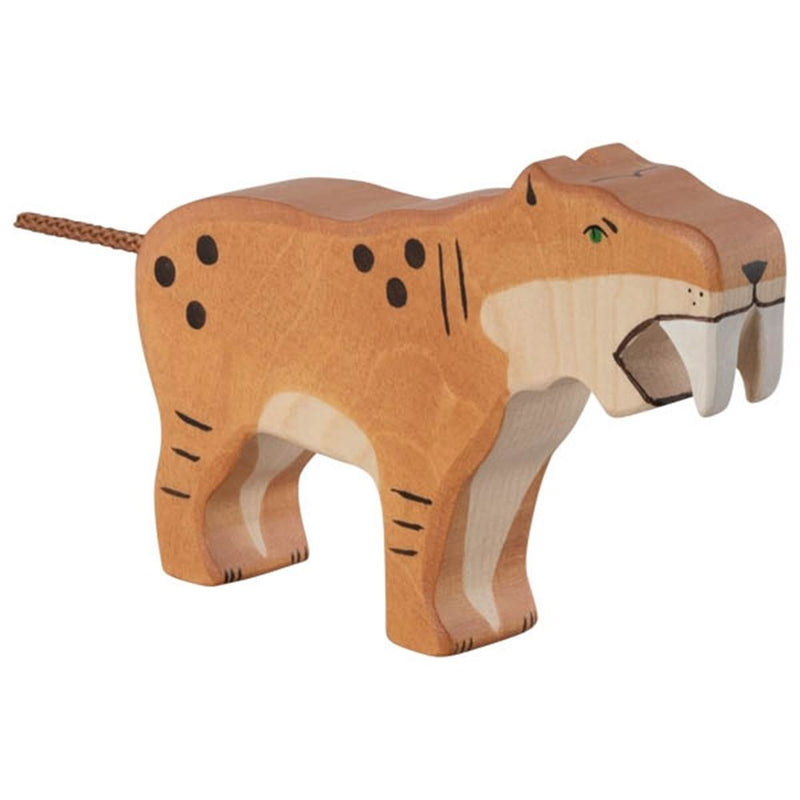 Load image into Gallery viewer, Holztiger sabeltandtijger. 3+
