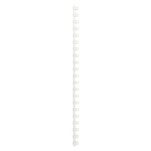 Bindruggen gbc plastic a4 12mm wit capaciteit 95vel