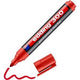 Permanent marker edding 300 ultra 1-3mm rood rond waterbestendig sneldrogend