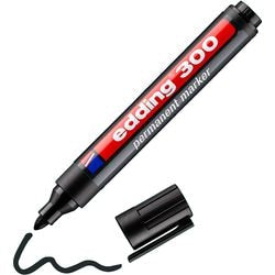Permanent marker edding 300 ultra 1-3mm zwart rond