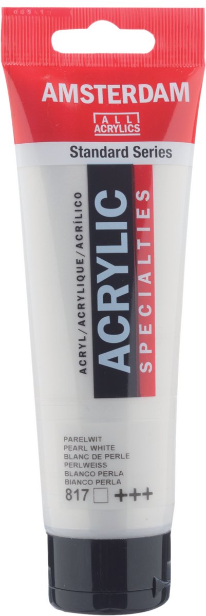 Amsterdam standard series acrylverf tube 120 ml parelwit 817