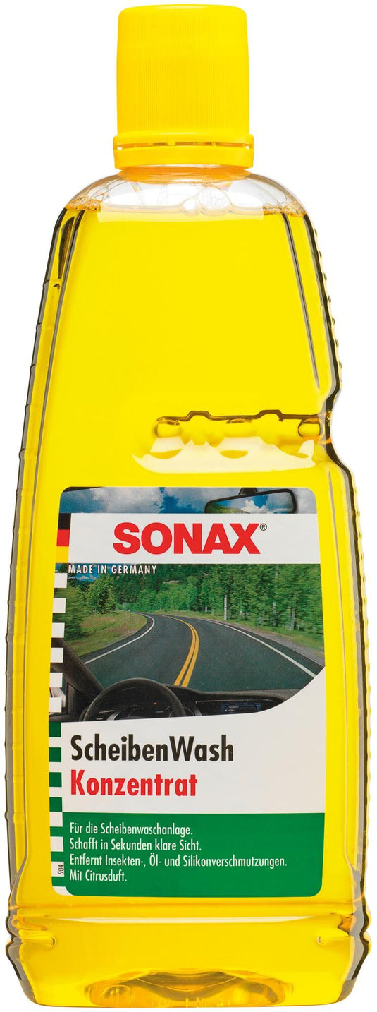 Sonax vensterreiniger scheibenreiniger window cleaner 1 ltr lemon fragrance